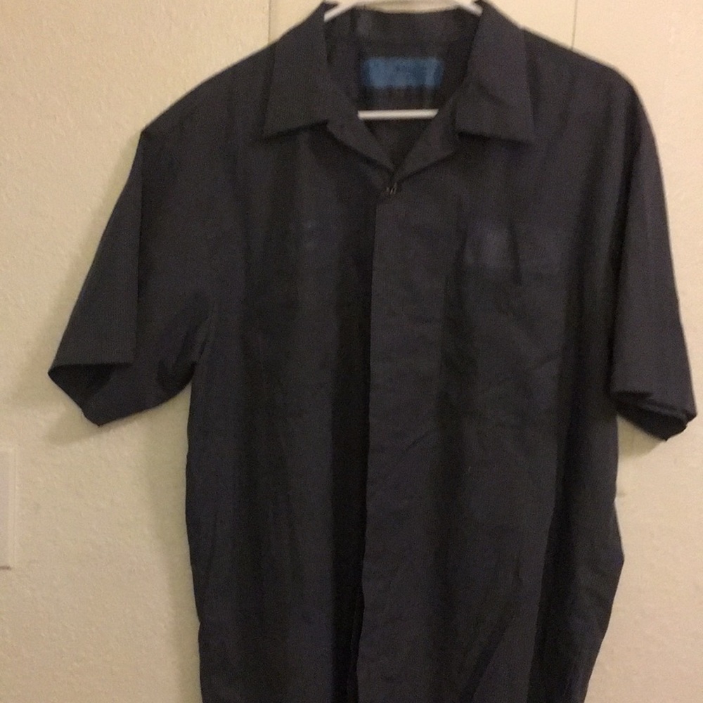 CINTAS ComfortFLEX XL-SS Gray Short Sleeve work shirt